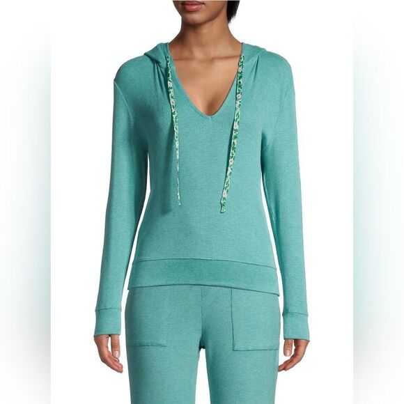 NWT Roller Rabbit Lena Hoodie in Washed Blue - Picture 3 of 14